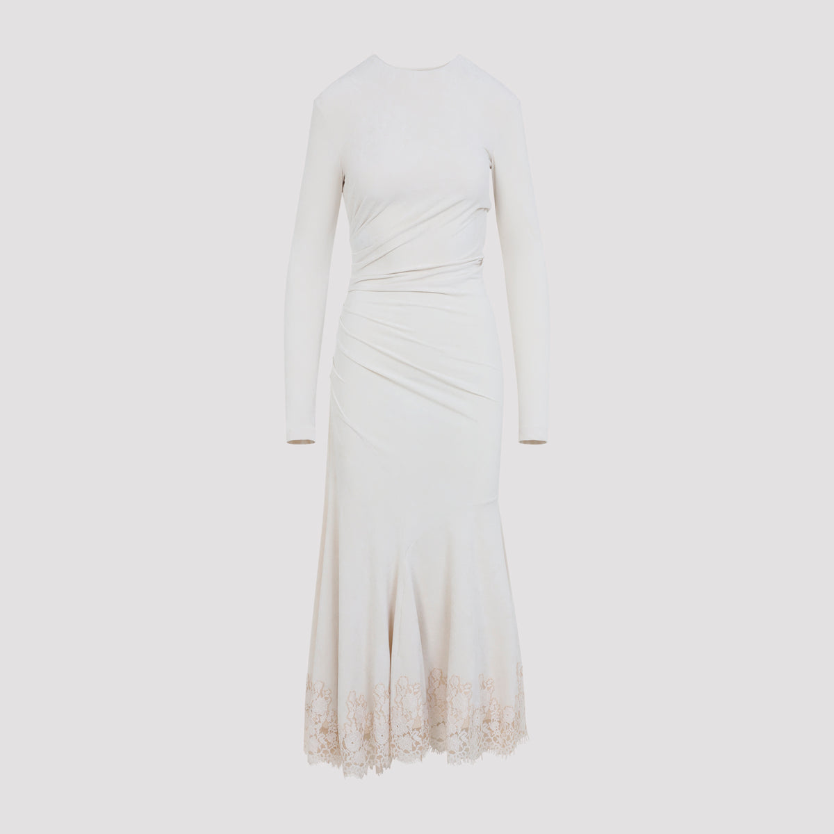 Alberta Ferretti Velvet Midi Dress Women