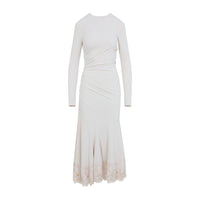 Alberta Ferretti Velvet Midi Dress Women