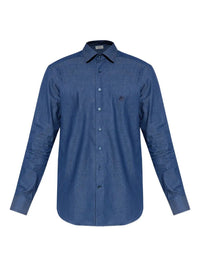 ETRO Etro Men Embroidered Logo Cotton Shirt