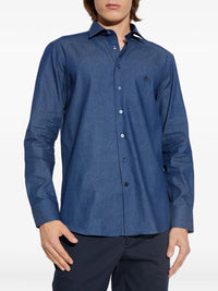 ETRO Etro Men Embroidered Logo Cotton Shirt