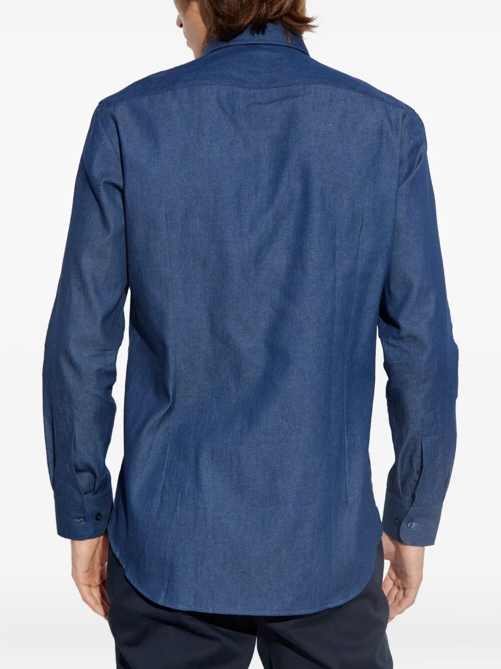 ETRO Etro Men Embroidered Logo Cotton Shirt
