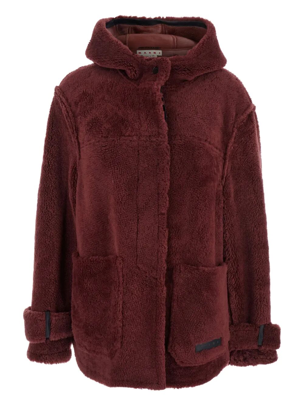 MARNI Fur Hooded Jacket Women