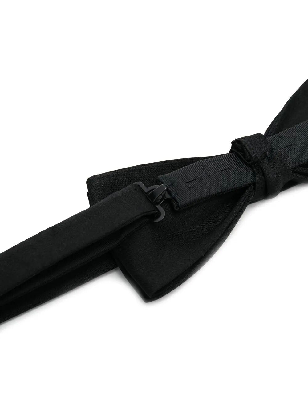 SAINT LAURENT PARIS Yves Bow Tie In Silk Satin Women