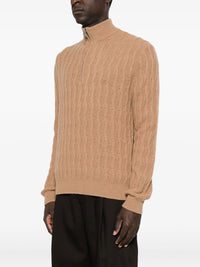 Etro Men Roma Cashmere Quarter-Zip Jumper
