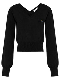 VIVIENNE WESTWOOD Bea V-Neck Cashmere Blend Jumper Women