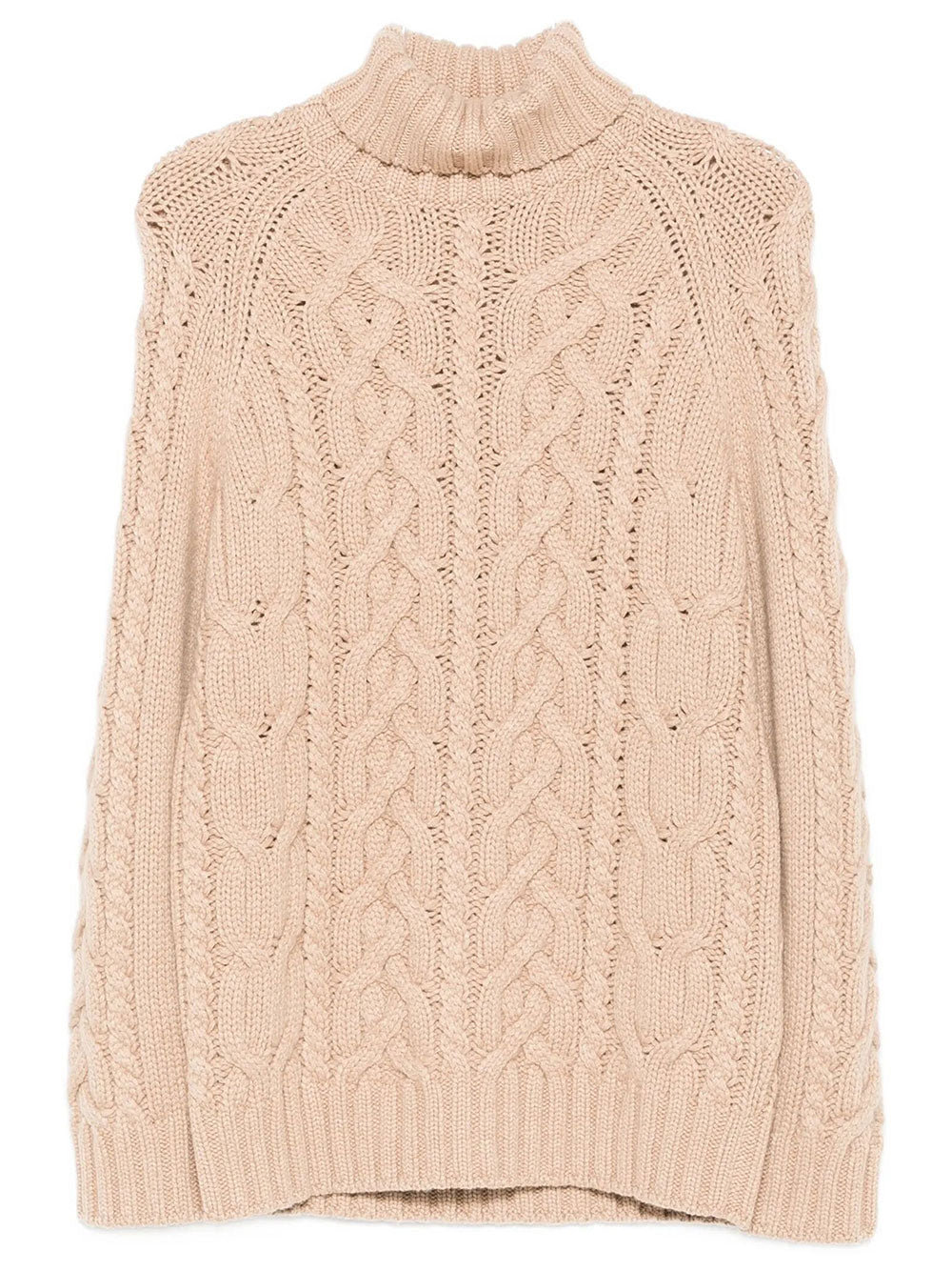 BRUNELLO CUCINELLI Cable-Knit Roll-Neck Cashmere Sweater Women