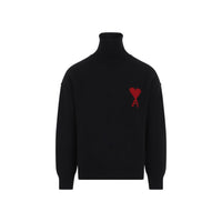 Ami Adc Funnel Neck Sweater Men