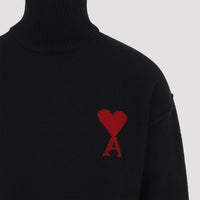 Ami Adc Funnel Neck Sweater Men