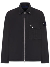 STONE ISLAND Denim Collection: Overshirt Comfort Con Zip Women