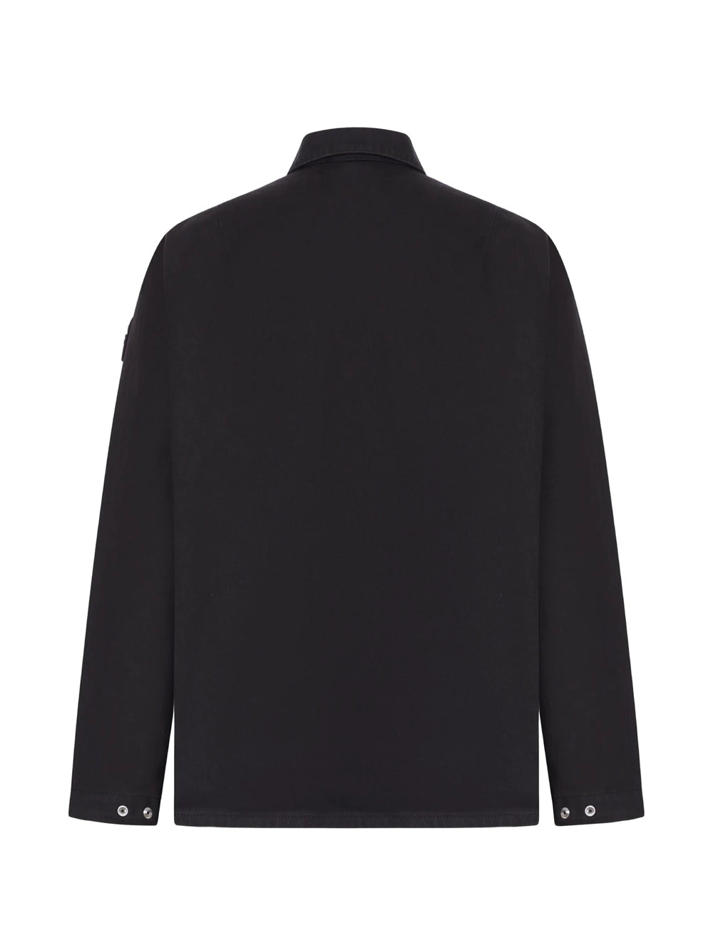 Stone Island Men Denim Collection: Overshirt Comfort Con Zip
