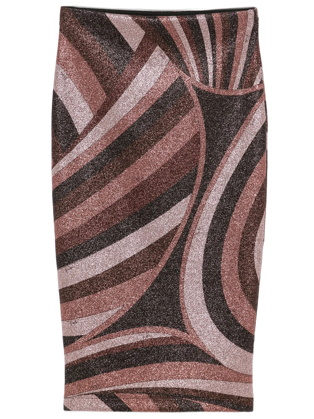 PUCCI Gonna In Jersey Lurex In Stampa Iride Women
