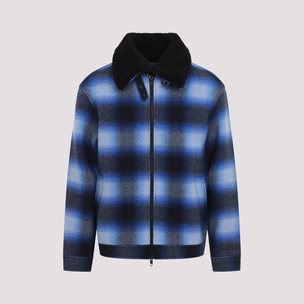 Balenciaga Flannel Bomber Jacket Men