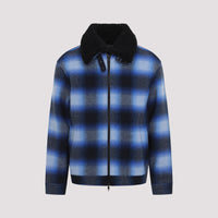 Balenciaga Flannel Bomber Jacket Men