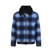 Balenciaga Flannel Bomber Jacket Men