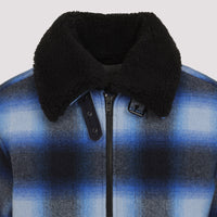 Balenciaga Flannel Bomber Jacket Men