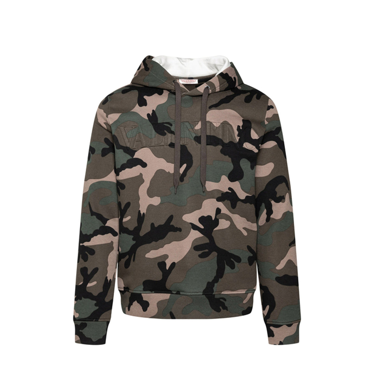 Valentino Valentino Camouflage Pattern Hoodie Sweatshirt Men