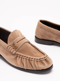 Saint Laurent Women Le Loafer Supple In Suede