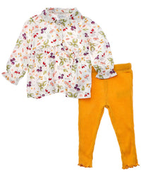 Quiltex Country Charm 2Pc Tunic And Legging Set