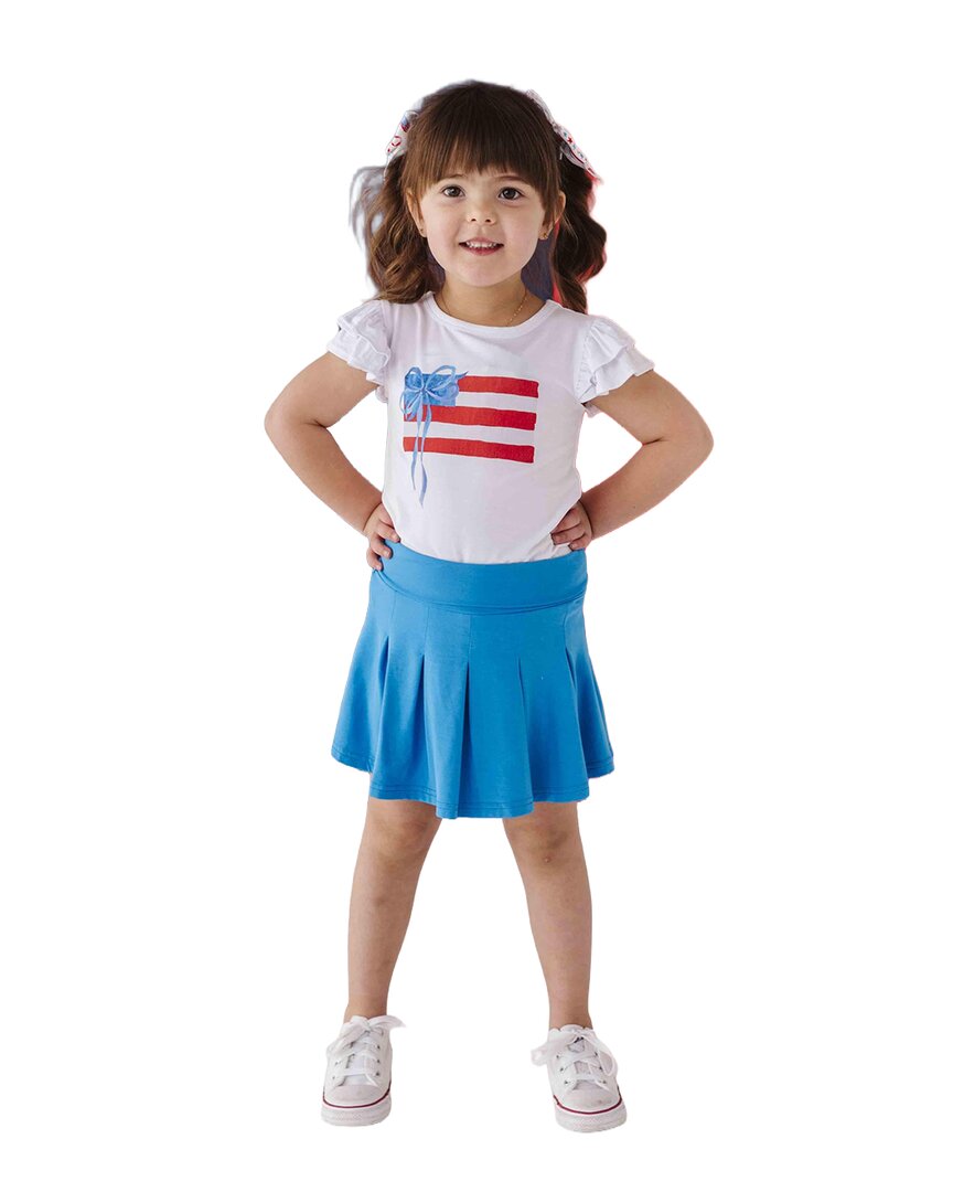 Bums & Roses Bums & Roses Liberty & Bows For All Cap Sleeve Top