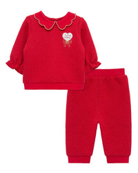 Little Me Little Me Festive Active Set