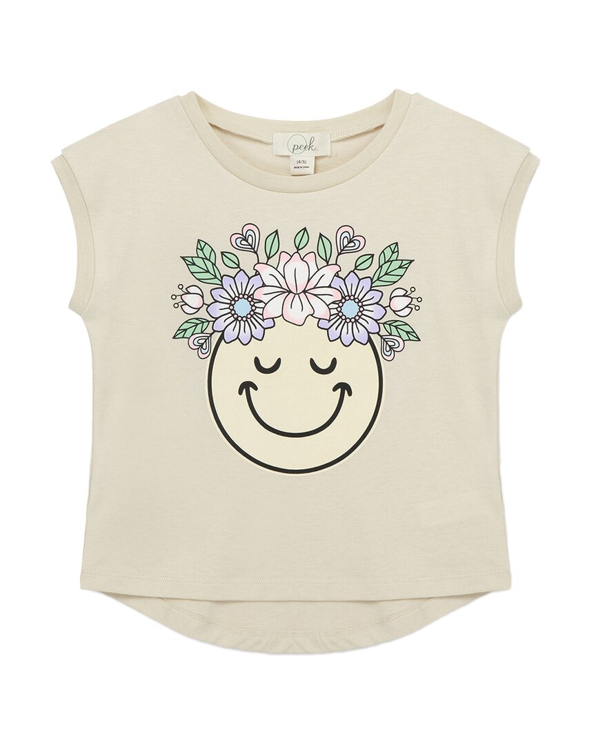Peek Kids Happy Hippie Screened T-Shirt