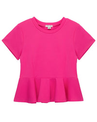 Habitual Peplum Top Pink