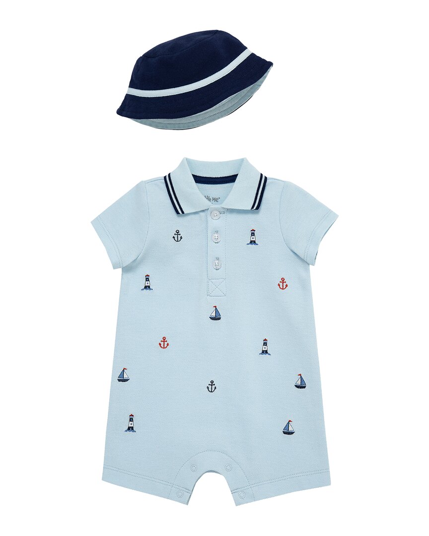 Little Me Nautical Romper Hat