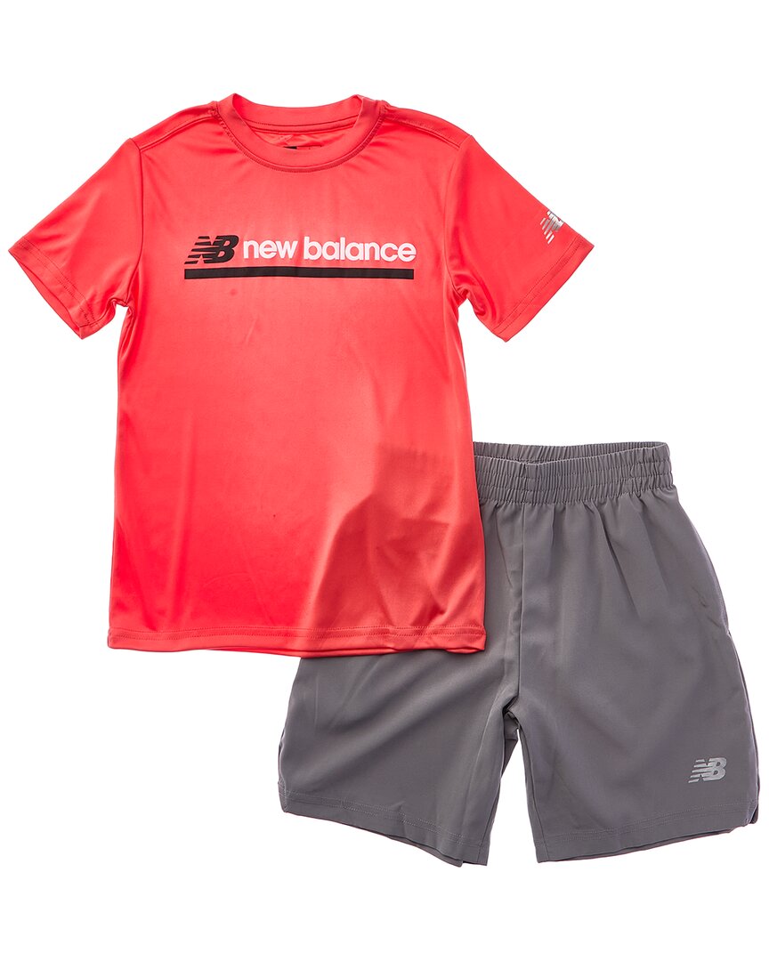 New Balance 2Pc T-Shirt & Short Set