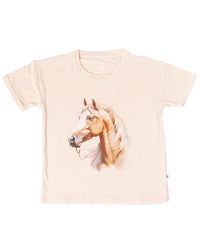 Bums & Roses Bums & Roses Horse Graphic T-Shirt