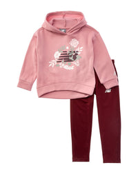 New Balance 2Pc Hoodie & Legging Set