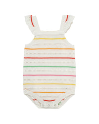 Little Me Thin Striped Bubble