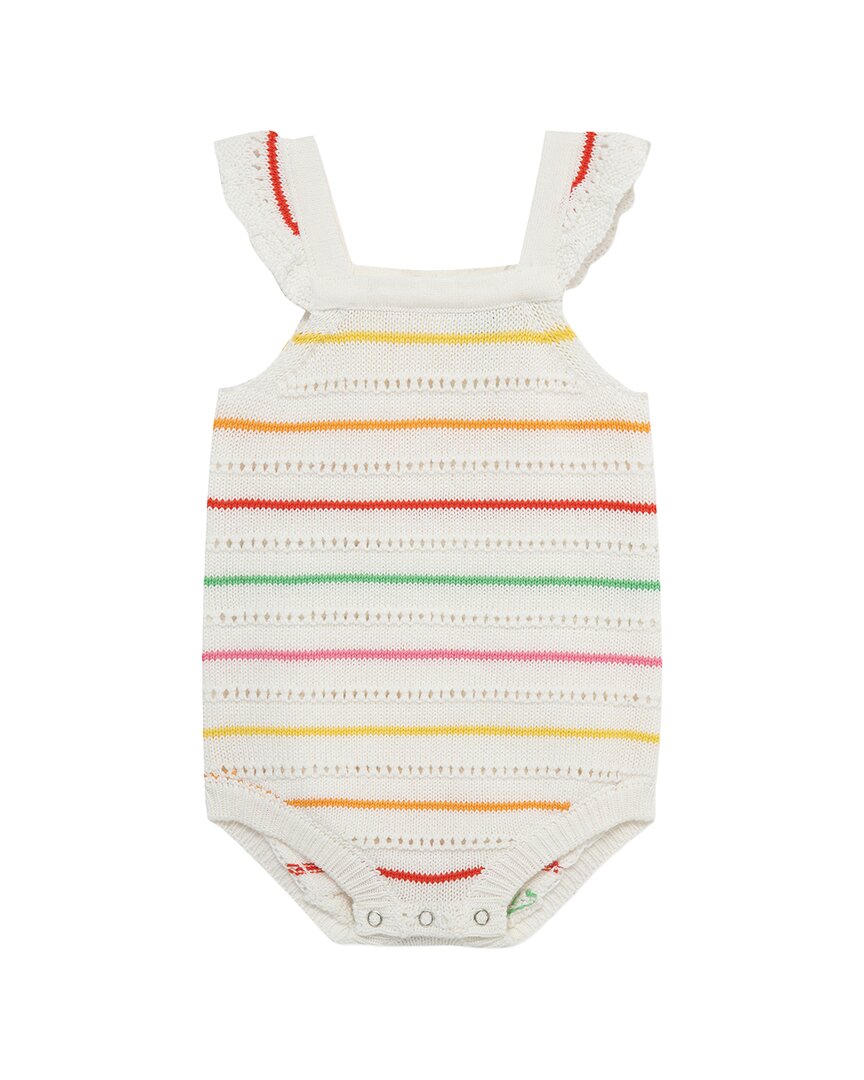 Little Me Thin Striped Bubble