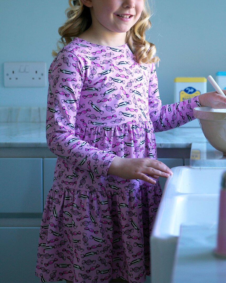 Rachel Riley Rachel Riley Candy Tiered Jersey Dress