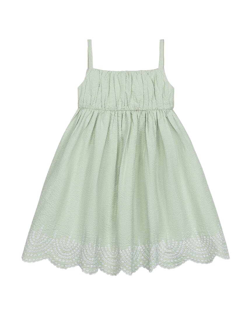 Hope & Henry Ruched Sleeveless Dress