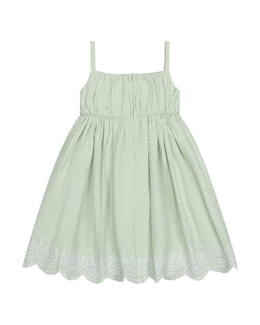 Hope & Henry Ruched Sleeveless Dress
