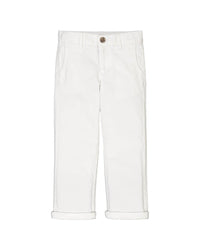 Hope & Henry Classic Chino White 2T