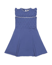 Hope & Henry Ruffle Yoke Sweaterdress
