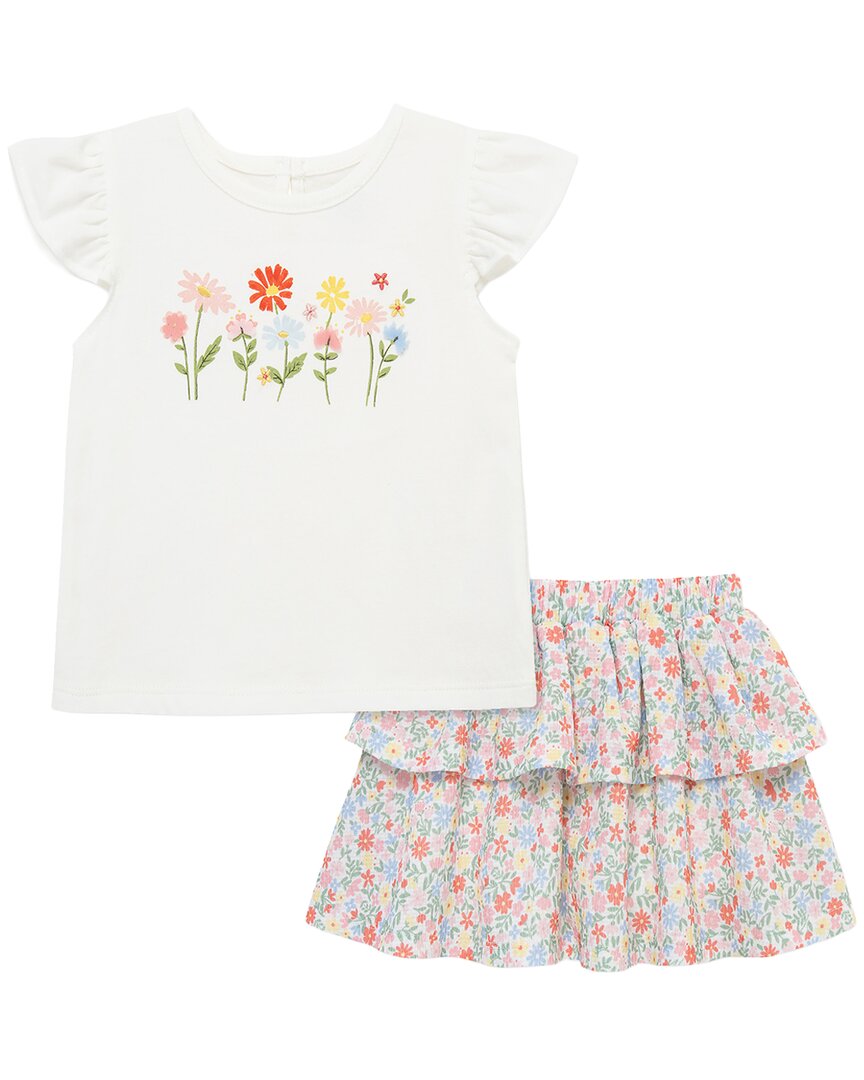 Little Me Garden Fashion Skort Set