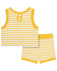 Habitual Habitual Novelty Knit Short Set