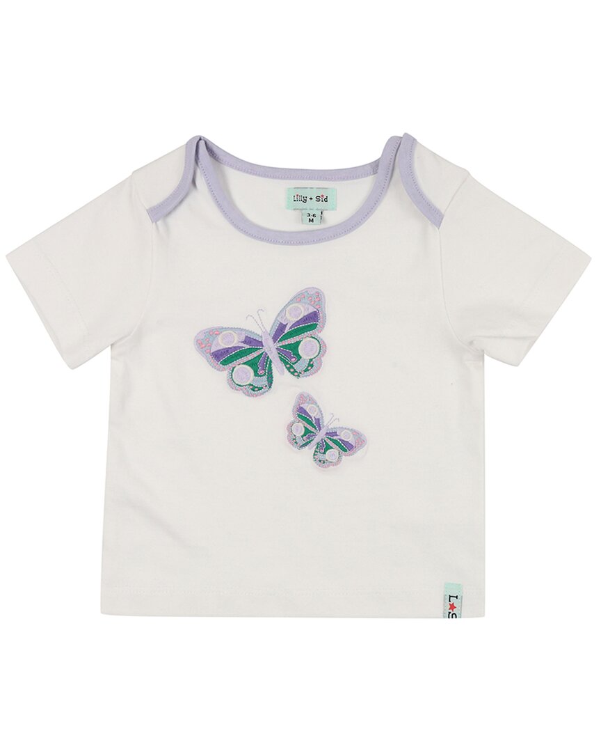 Lilly And Sid 2Pc Butterfly-Shirt & Short Set