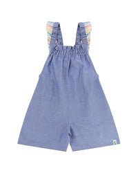 Lilly And Sid Stripe Chambray Jumpsuit
