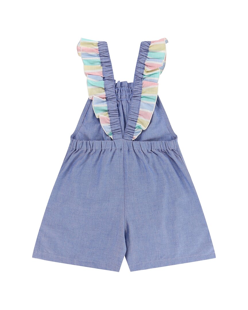 Lilly And Sid Stripe Chambray Jumpsuit