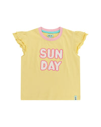 Lilly And Sid Sunday Applique T-Shirt
