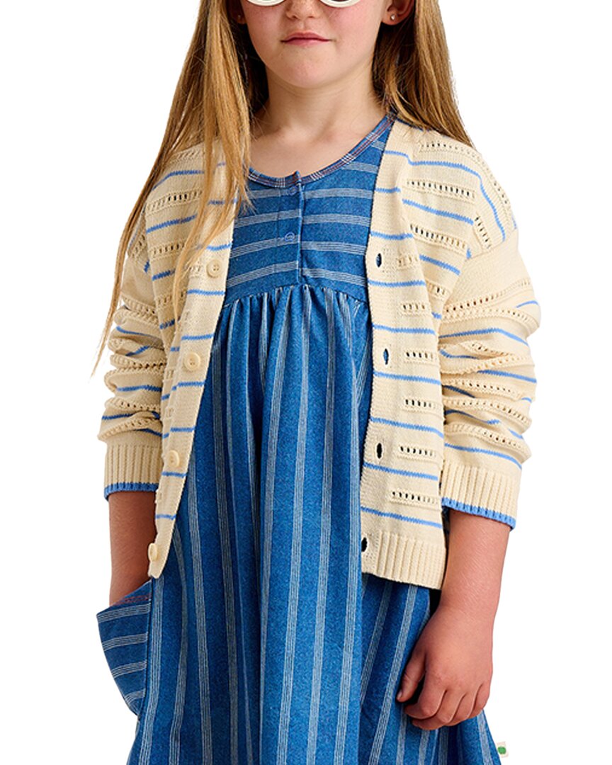 The Bonniemob Pointelle Stripe Cardigan