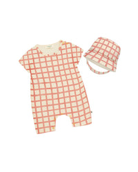 The Bonniemob Shorty Playsuit & Hat Set