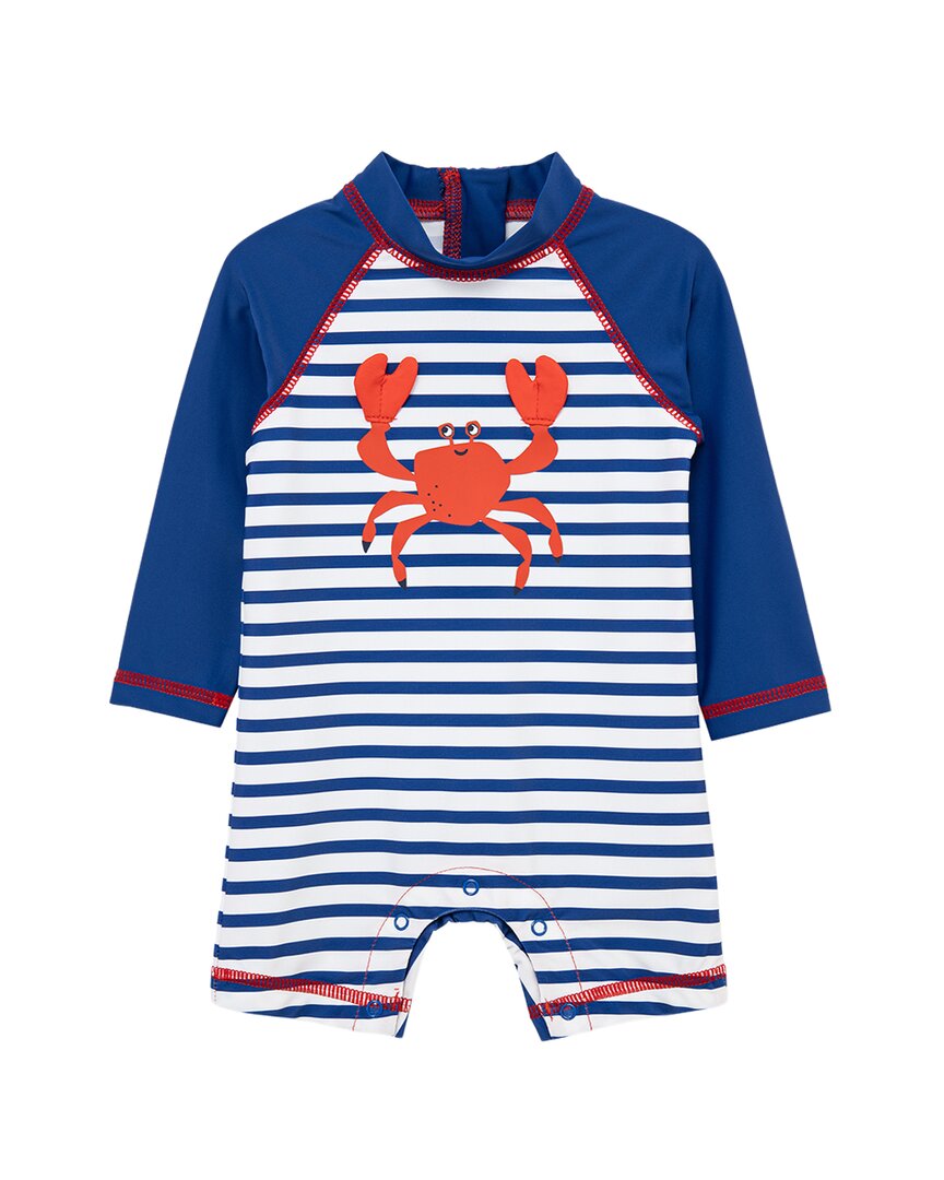 Little Me Crab Rashguard Suit