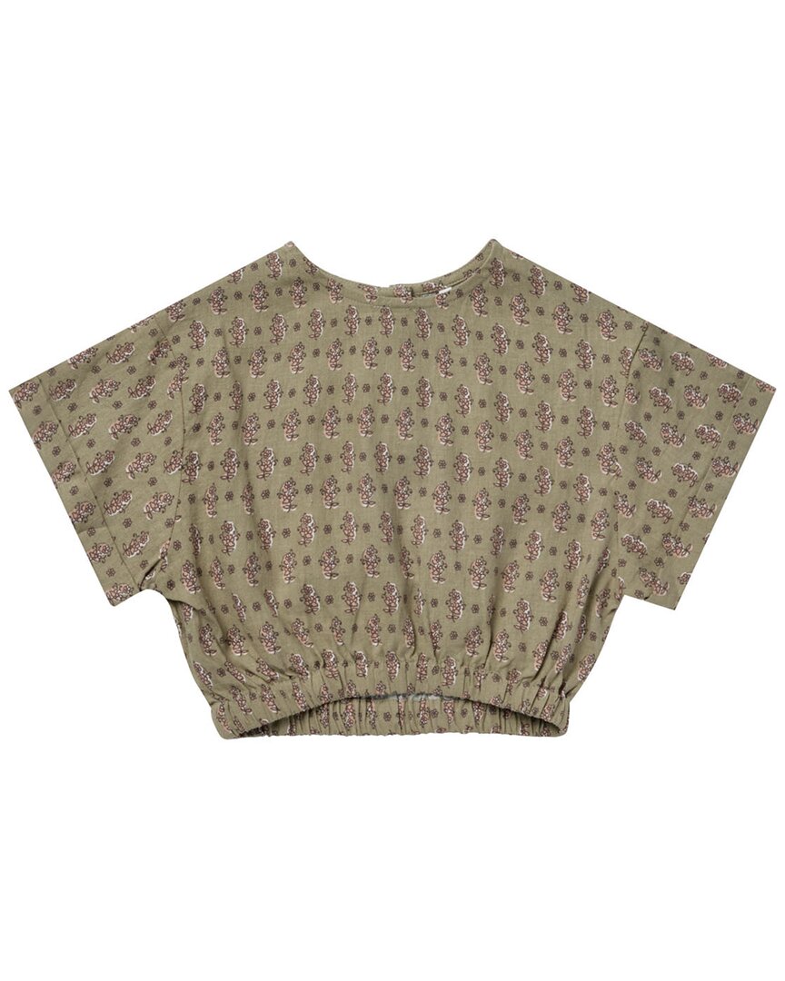 Rylee & Cru Joelle Linen-Blend Top