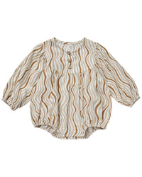 Rylee & Cru Gwen Linen-Blend Romper
