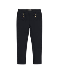 Hope & Henry Button Placket Ponte Pant