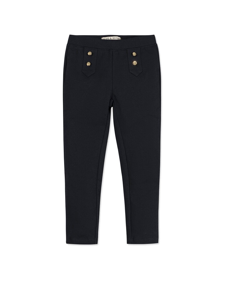 Hope & Henry Button Placket Ponte Pant